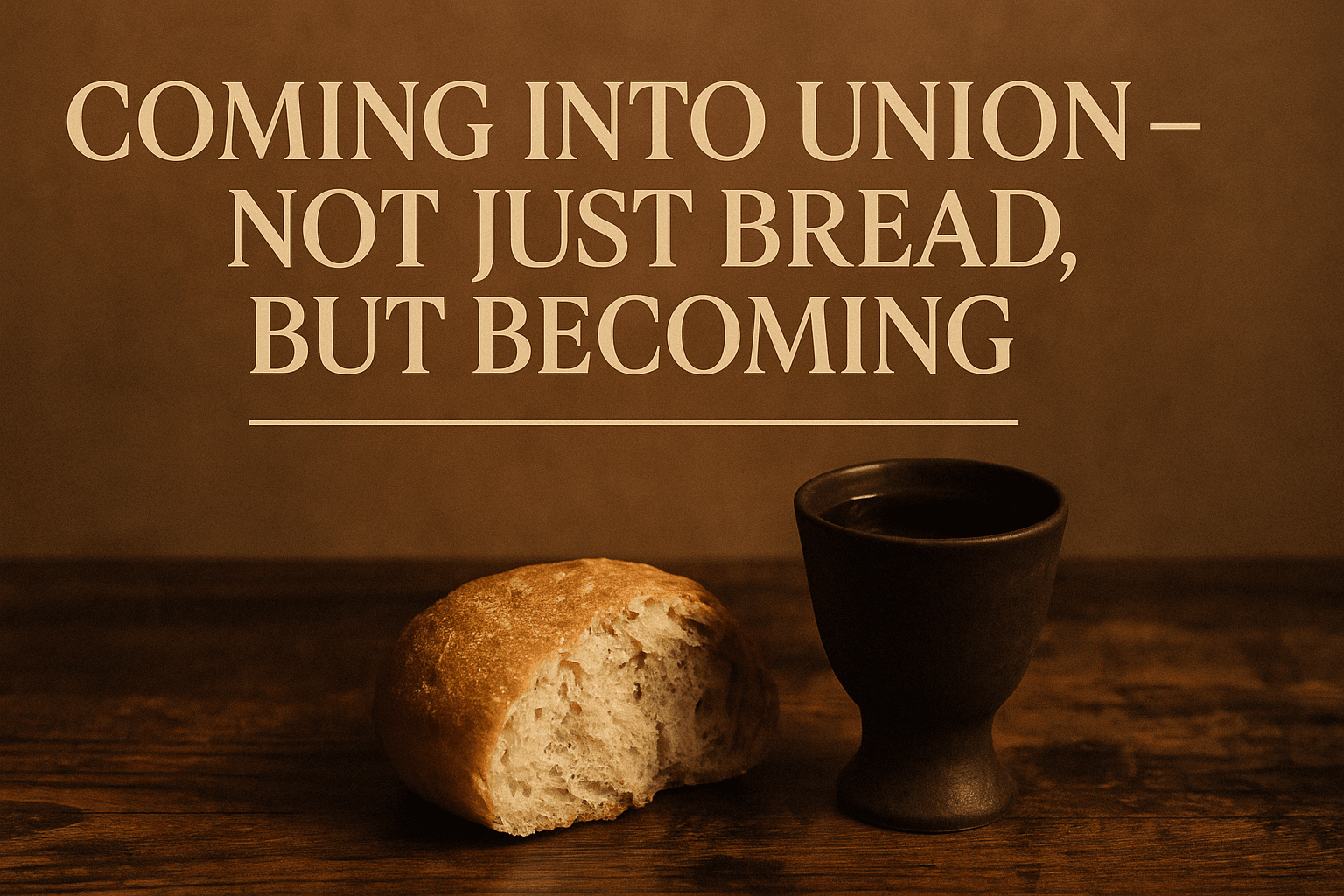 Coming into Union @ The Table of Communion